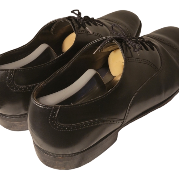 Bostonian Shoes Bostonian Cap Toe Black Oxford Leather Mens Shoes